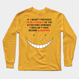 Koro sensei Long Sleeve T-Shirt